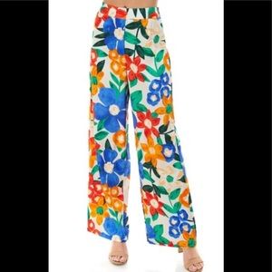 New Floral Print Pants